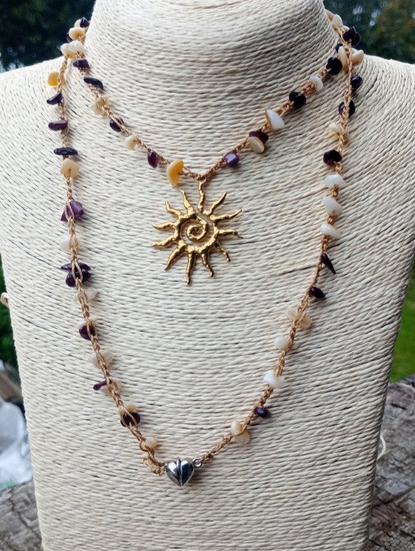 Producto - Collar Nacar sol