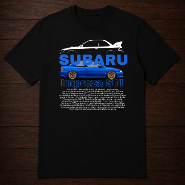 Producto - Remeras - Impreza STI (Subaru) - 0