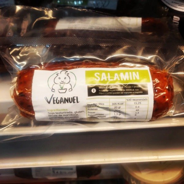 Producto - Salamin - Veganuel