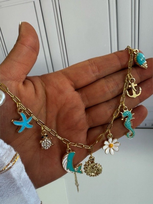 Producto - Cadena Turquesa Gold