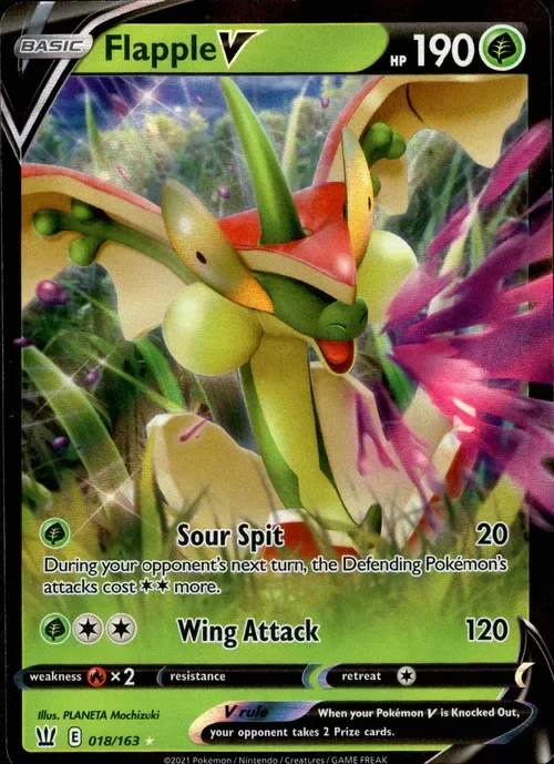 Producto - Flapple V - 018/163 - Battle Styles - Holo