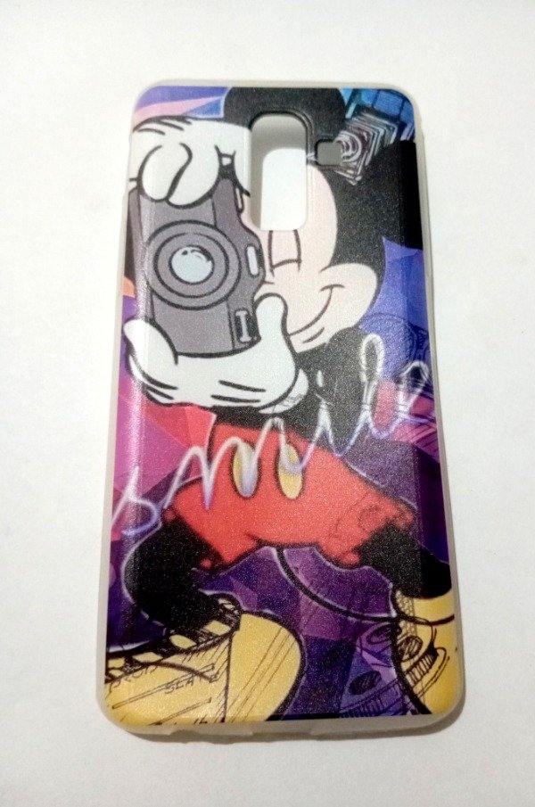 Producto - Funda Silicona Flexible Mickey Foto para Samsung J8