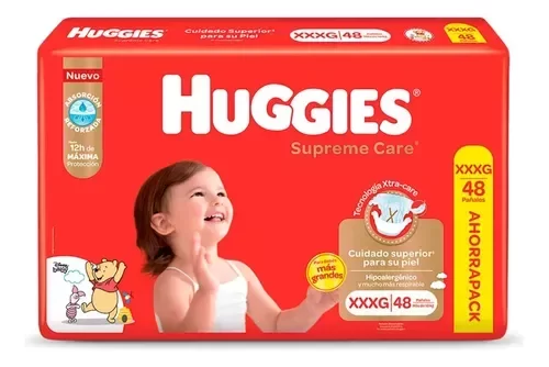 Producto - Huggies Supreme Care xxxg 48
