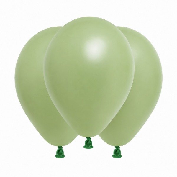 Producto - Globo Estándar 5" Verde musgo x 10