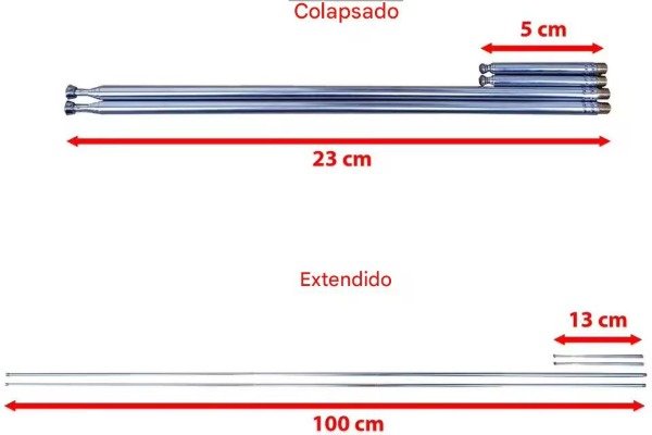 Producto - Kit Antena Dipolo Multipropósito para SDR - Portátil y Versátil - 3