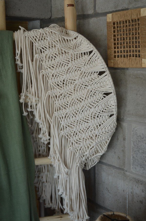 Producto - Lampara Macaramé