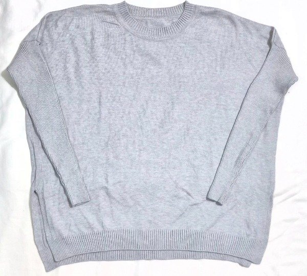 Producto - Sweater oversize (gris melange)