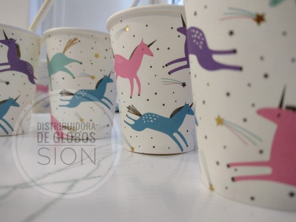 Producto - Vasos unicornio x10 - 0