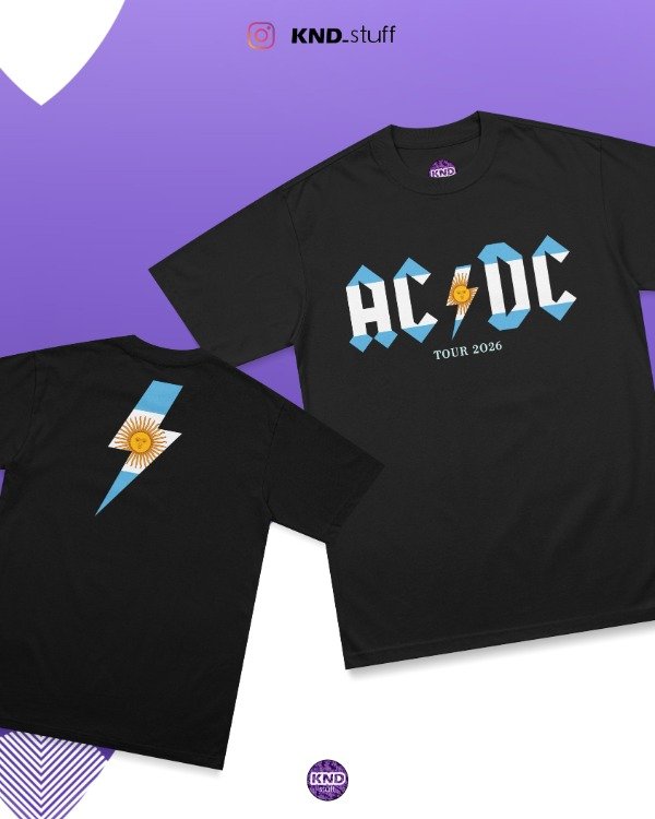 Producto - Remera acdc Argentina - DTF
