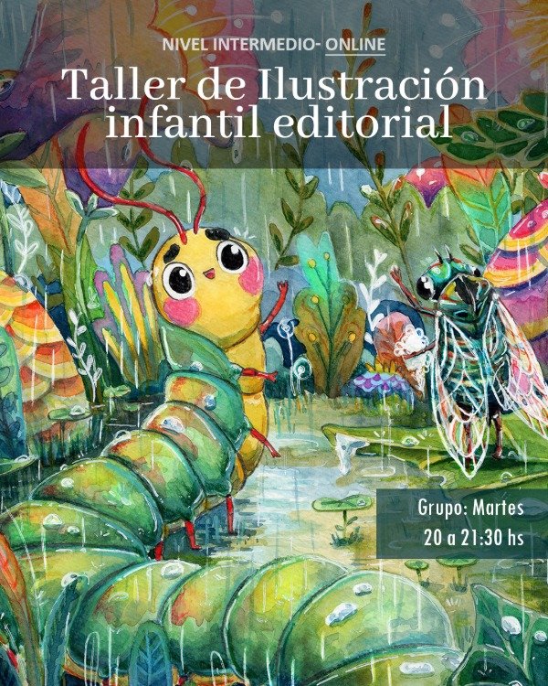 Producto - Taller online de ilustración infantil editorial- Nivel 2