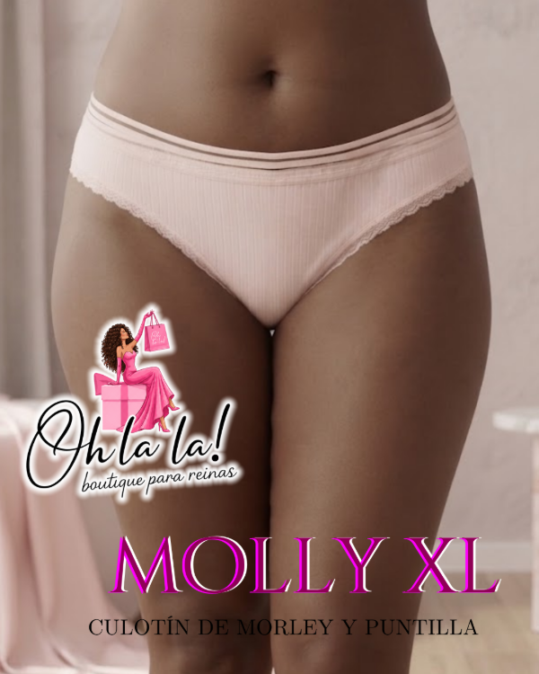 Producto - MOLLY  VEDETINAS DE MORLEY SOFT, PUNTILLA Y CINTURA DE ORGANZA - 0