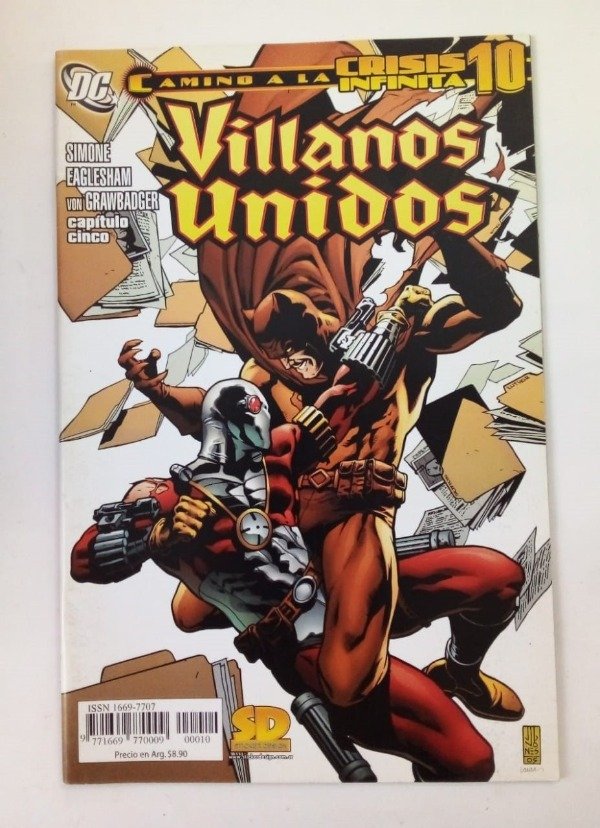 Producto - Camino a la crisis infinita #10 Villanos unidos - Simone - SD DC Comics