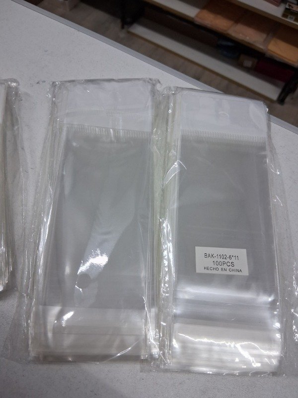 Producto - Bolsa transparente  pp x 100u medida 6x11