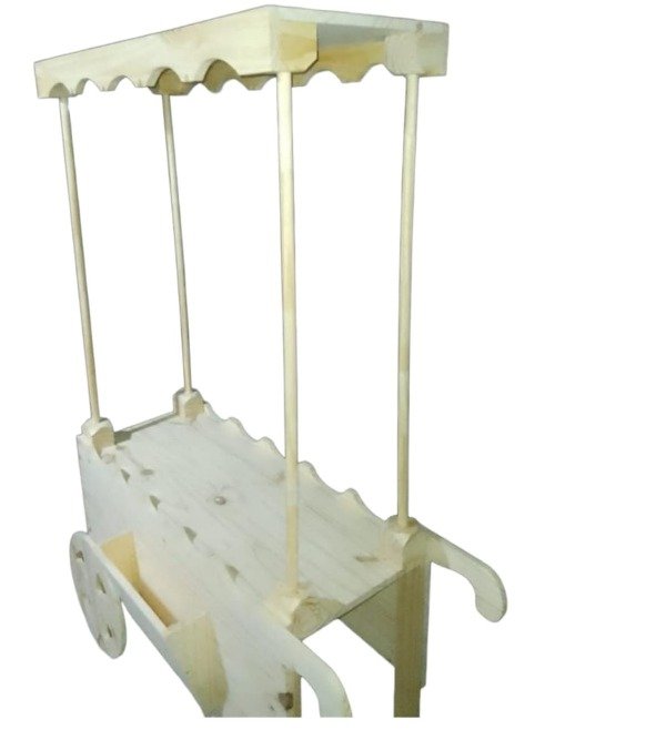 Producto - Carro /kiosco/Caramelera Candy mesa con Bolsillo desmontable