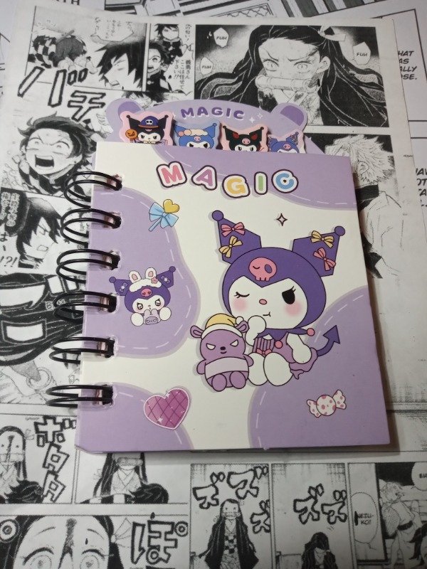 Producto - Anotador kuromi violeta