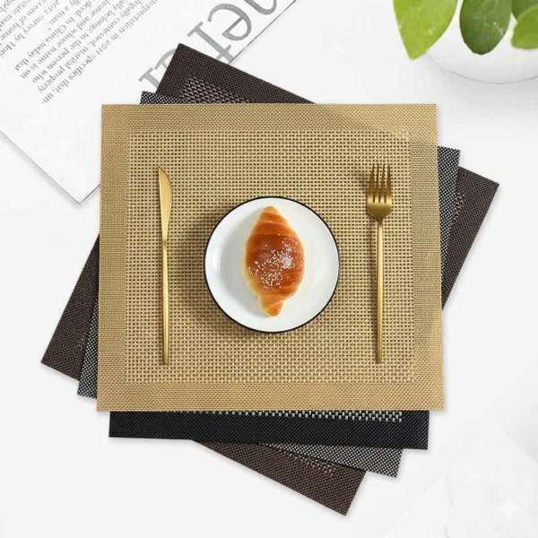 Producto - SET X6 INDIVIDUAL CUADRADO 38X38