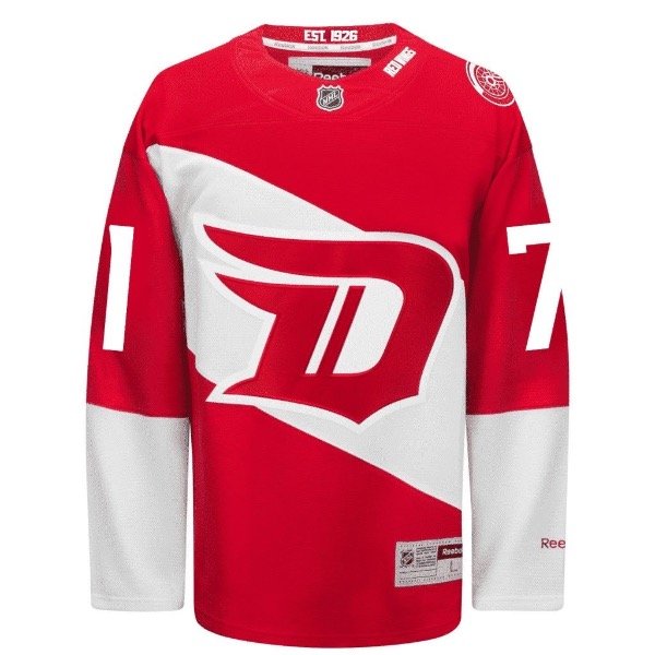 Producto - Jersey NHL Detroit Red Wings Edición #Alternativa