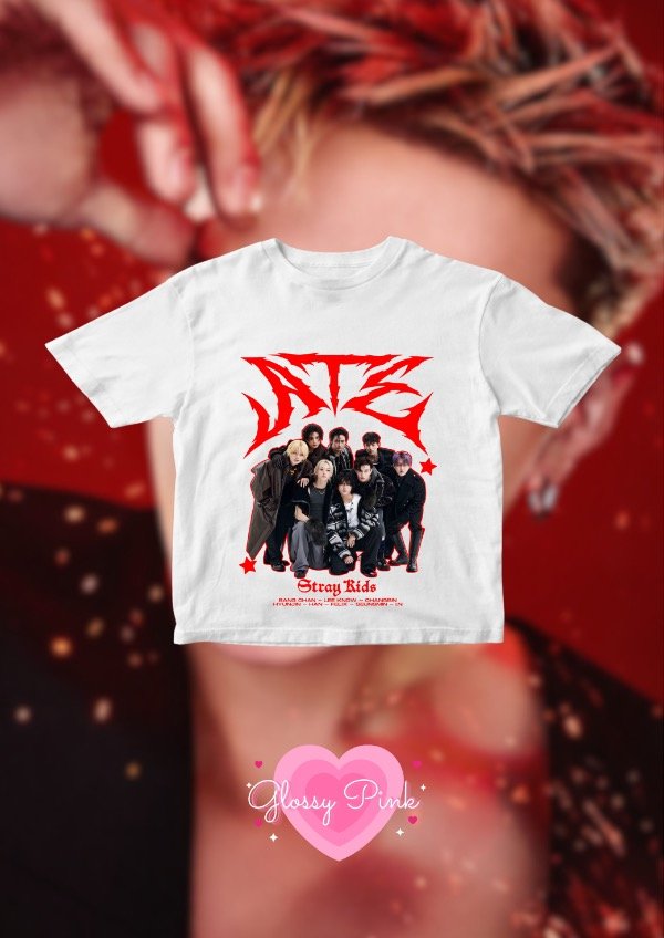 Producto - Baby Tee Stray Kids Tour - DTF