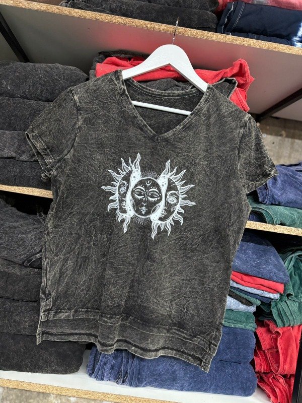Remera batik Sol multicolor