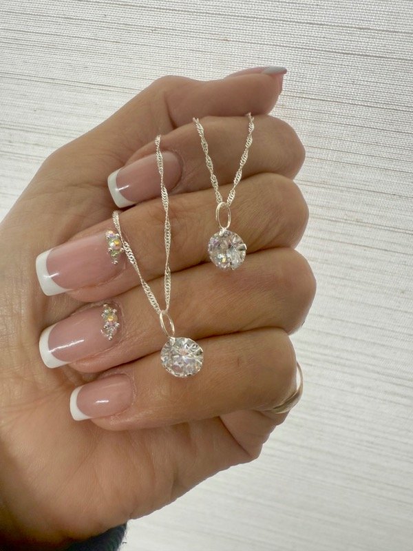 Producto - Collar cubic en plata 925