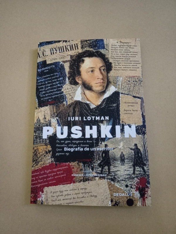 Producto - Pushkin biografía de un escritor - Iuri Lotman - Dedalus 2026 - 0