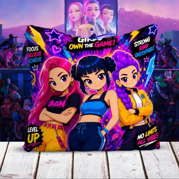 Producto - ALMOHADONES GUERRERAS K-POP II