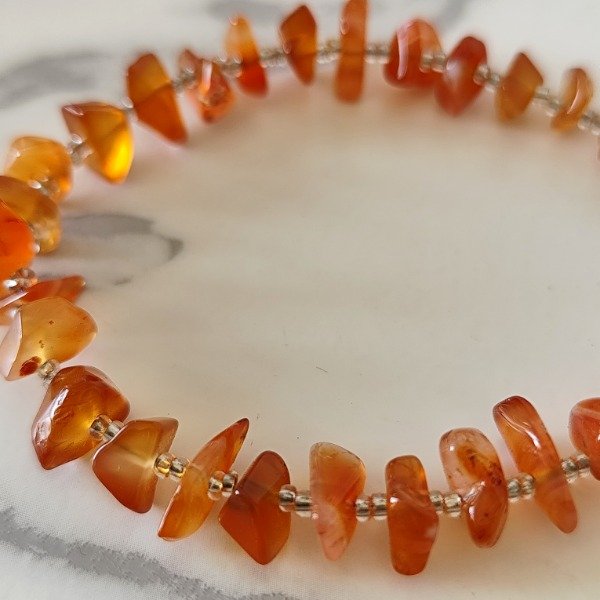 Producto - Pulsera Escallas Cornalina