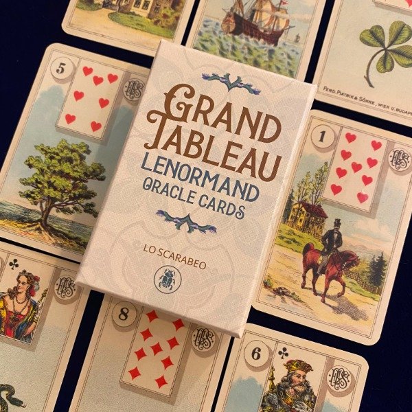 Producto - ORÁCULO Grand Tableau Lenormand 36 Cartas y Librito
