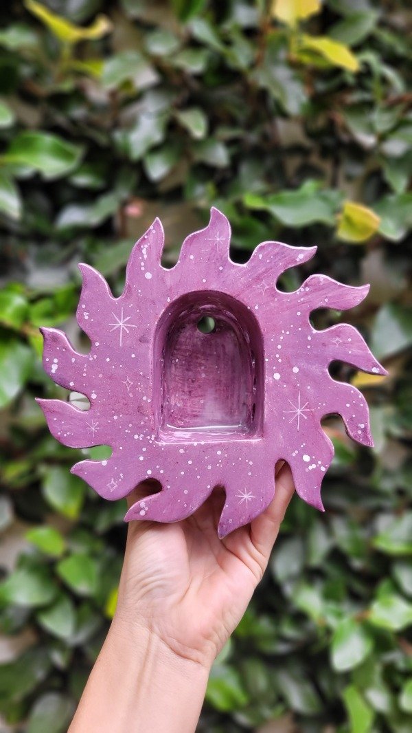 Producto - Luminaria linea Sitara. SOL violeta