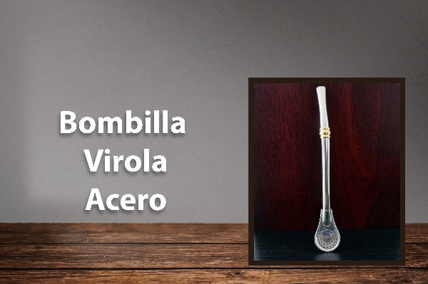 Producto - Bombilla Virola Acero