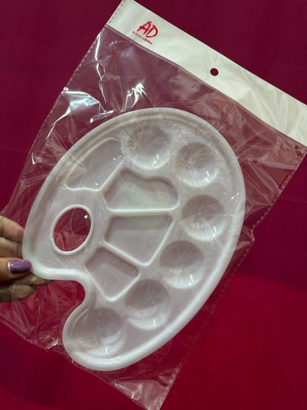 Producto - ULTIMAS! Paleta mezcladora  plástica ovalada