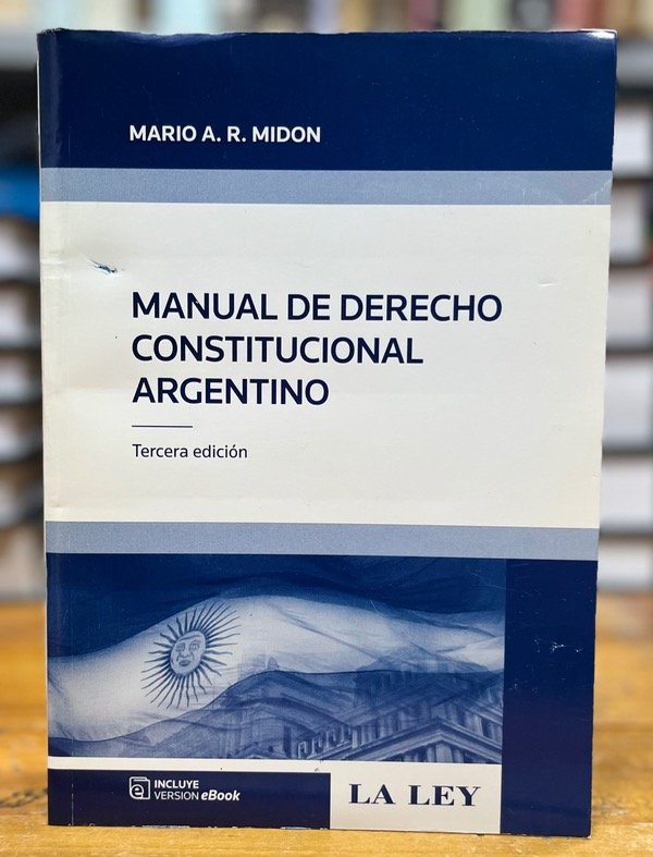 Producto - Manual derecho constitución argentino Midon