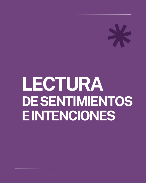 Producto - Lectura de Sentimiento e Intenciones