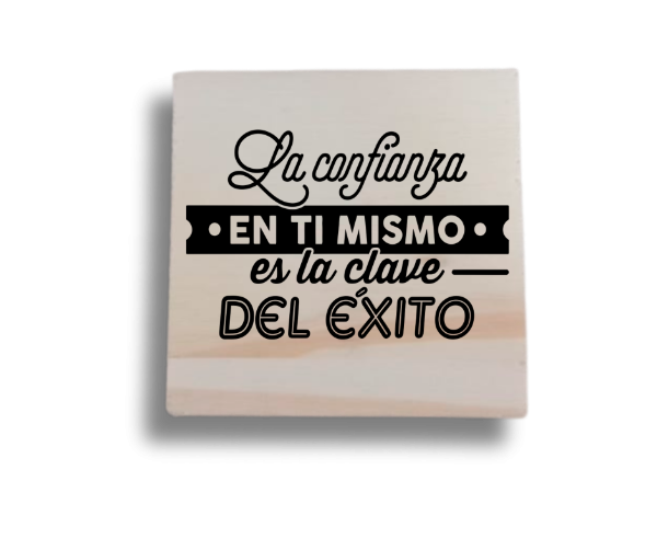 Producto - Sello Manual #25 - La Confianza en ti es la Base del Exito