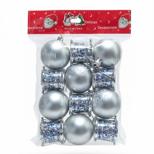 Producto - SET ADORNO DE NAVIDAD X12PC NS256581