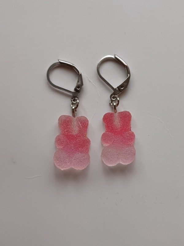 Producto - Aro oso gummy azucarado fucsia