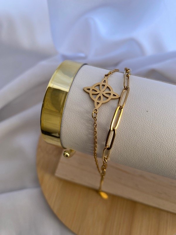 Producto - Pulsera doble nudo de brujas
