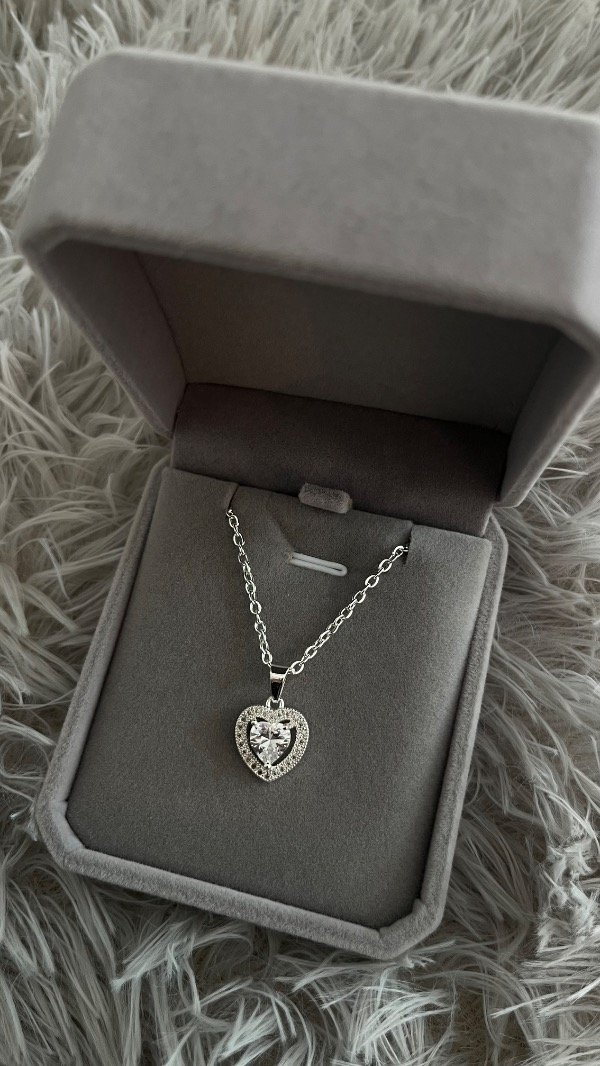 Producto - Collar luz cristal blanco - 0