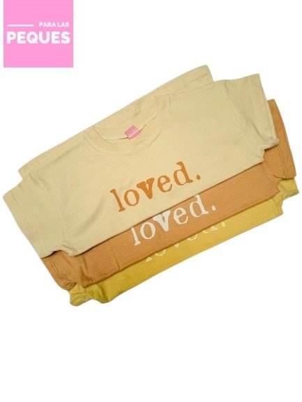 Producto - Remera LOVED