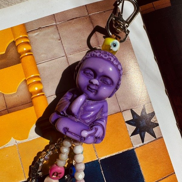 Producto - Llavero Budha Violeta - 1