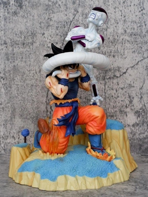 Producto - Diorama Goku vs Freezer Namek - Dragon ball - 25cm