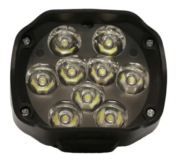 Producto - FARO AUXILIAR LUZ BLANCA PLASTICO ABS OFF ROAD 12V 9 LED 27W