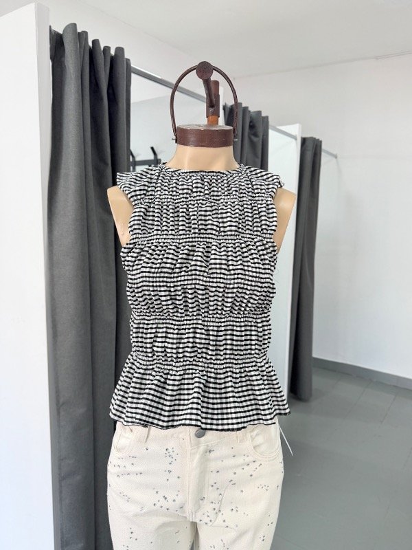 Producto - Blusa cuadrille ELOISE - 1