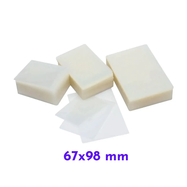 Producto - Pouch para plastificar 67x98 mm 150mic