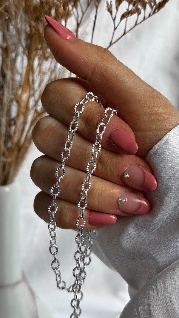 Producto - Cadena Ovales c/brillo (x40)