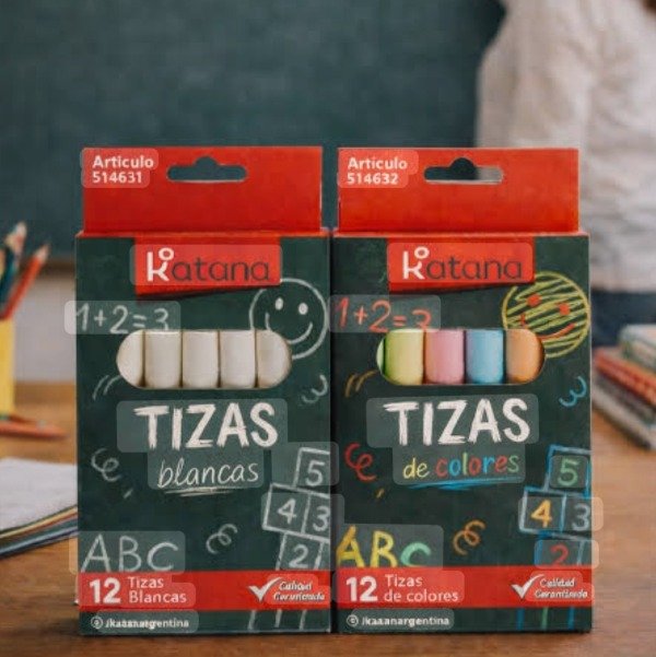 Producto - Tiza Katana Color x12uni