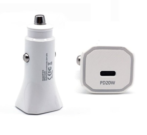Producto - Cargador Auto 12V Tipo C 20W