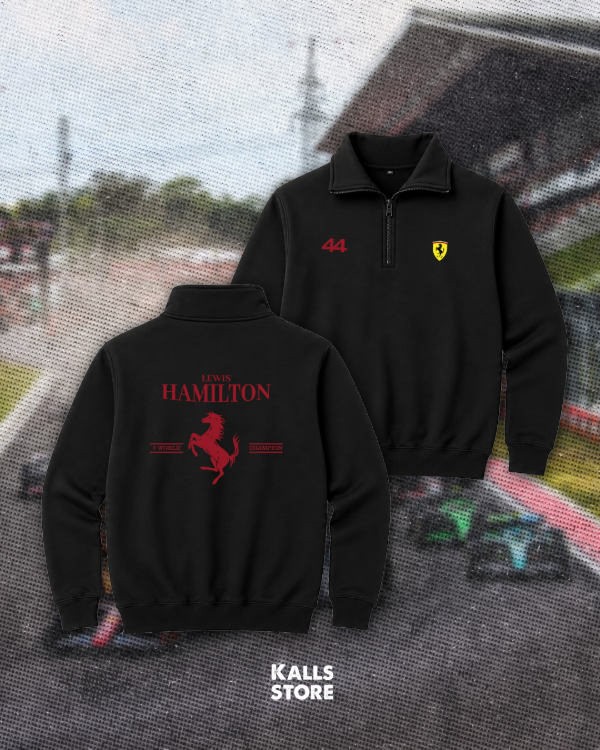 Producto - Buzo cuello redondo Lewis Hamilton #caballo - 0