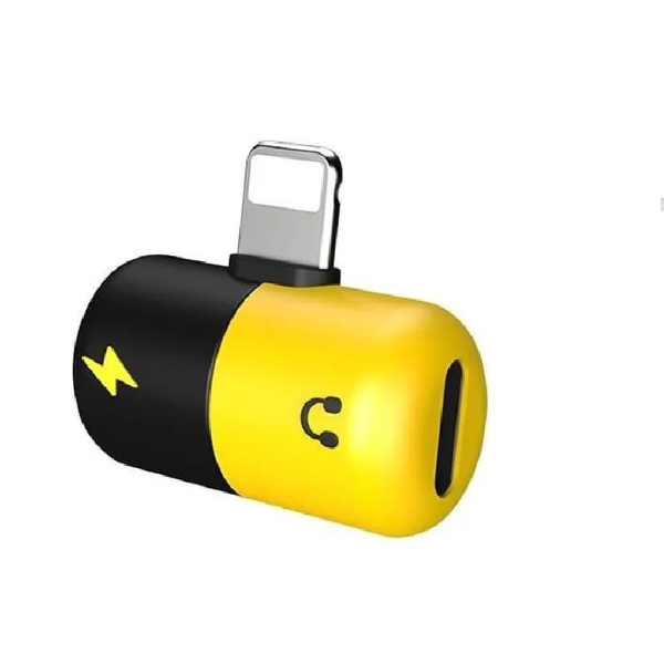 Producto - Adaptador Doble Carga Y Auricular Para Iphone 7 - 8 - Plus - X (2 modelos)
