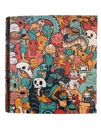 Producto - Carpeta con Aros Calaveras